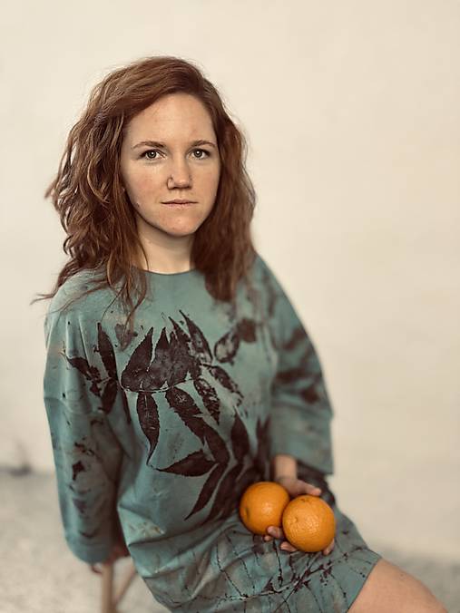 saty s vreckami .kimono blue.