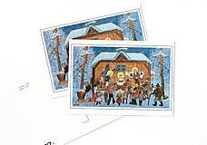 Papier - Pohľadnica "Betlehem" - r.1942 Jozef Lada - 17991706_