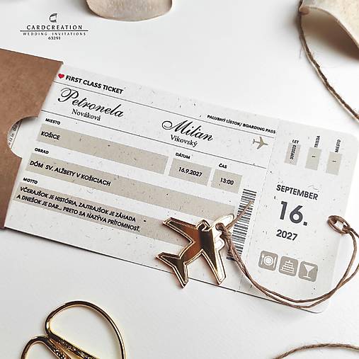 Svadobné oznámenie 63291