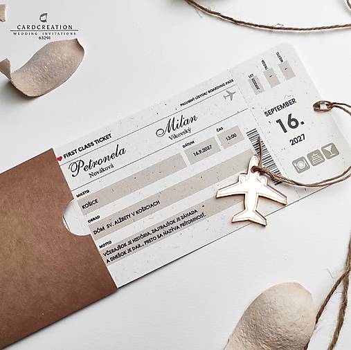 Svadobné oznámenie 63291