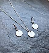 Náušnice - Náušnice*mince*1,2cm*oceľ - 17989924_