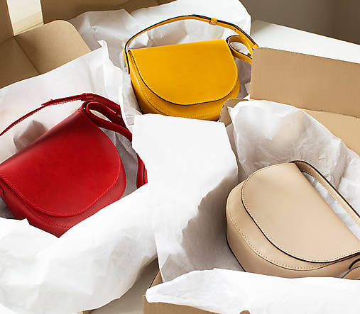 Kabelky - Kožená kabelka SADDLE MINI (S) v rôznych farbách - 17991707_