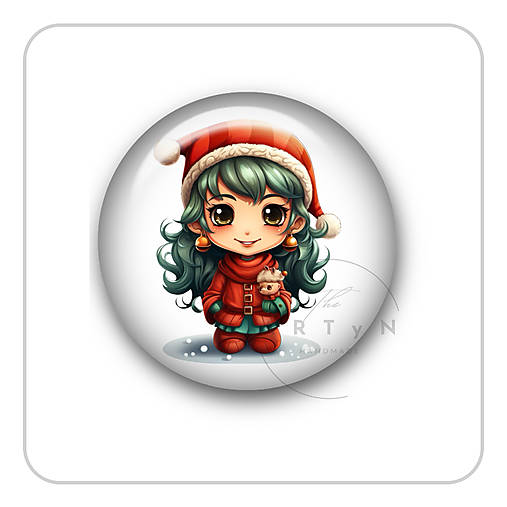 Magnetky - Magnetka - Vianoce II 042 - 17990246_