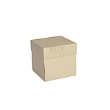 Obalový materiál - Krabička exploding box krémová - 17995463_