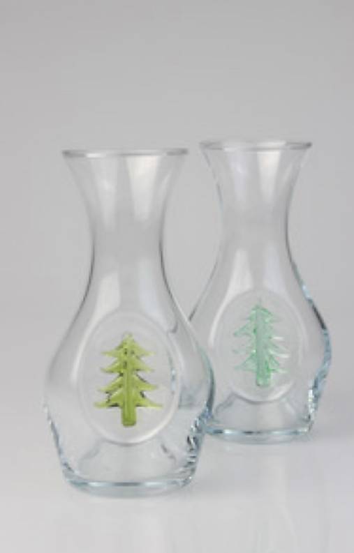 Nádoby - KARAFA nebo VÁZA se stromem 250 ml - 17994330_