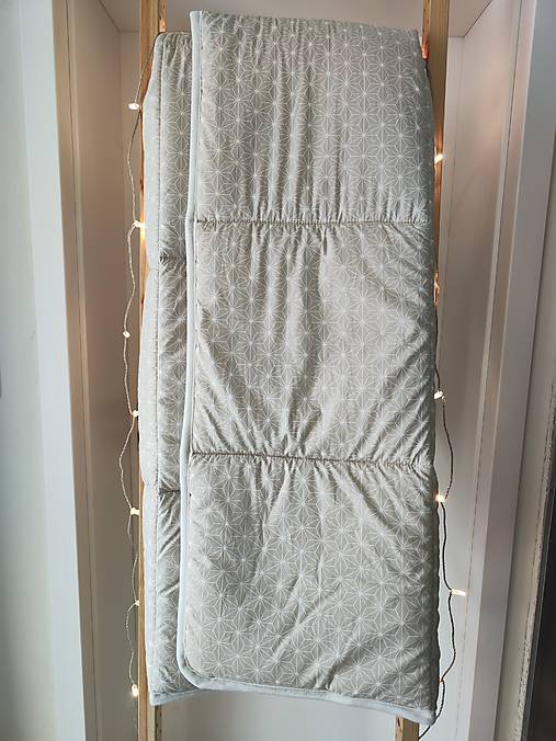 Detský textil - Detský set do postieľky JUNIOR  paplón a vankúšik Origami 135 x200 CM - 17993547_