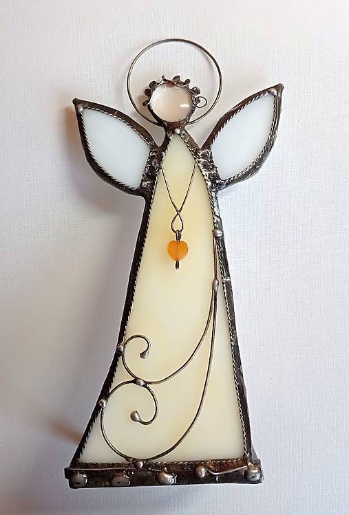 Svietidlá - Anjel žltý - 17993157_