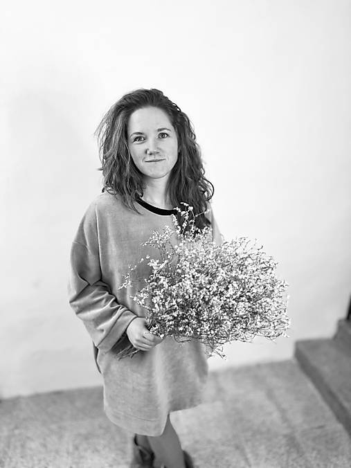 saty z kojeneckeho plysu 'mysacia bundicka' s vreckami