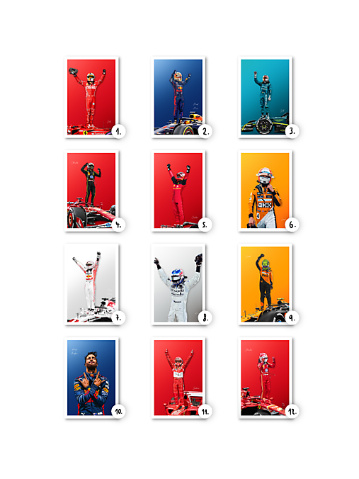 Malé printy s F1 tématikou (omezené množství)