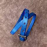 Opasky - Opasok - modrý sleva - 17995254_