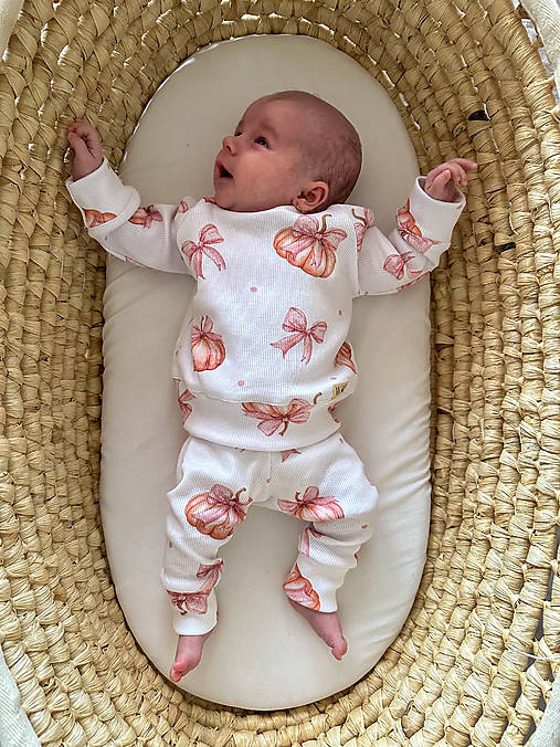 Detské súpravy - Detská súprava - legíny a mikina - 17995061_