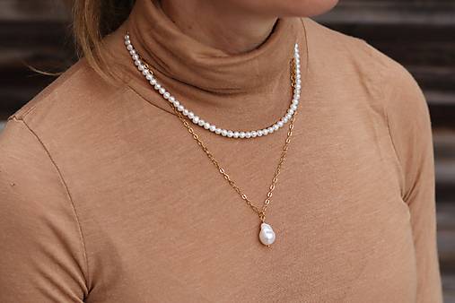 Perlový náhrdelník