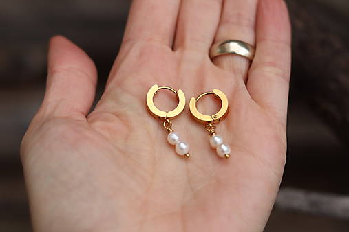Perlové náušnice