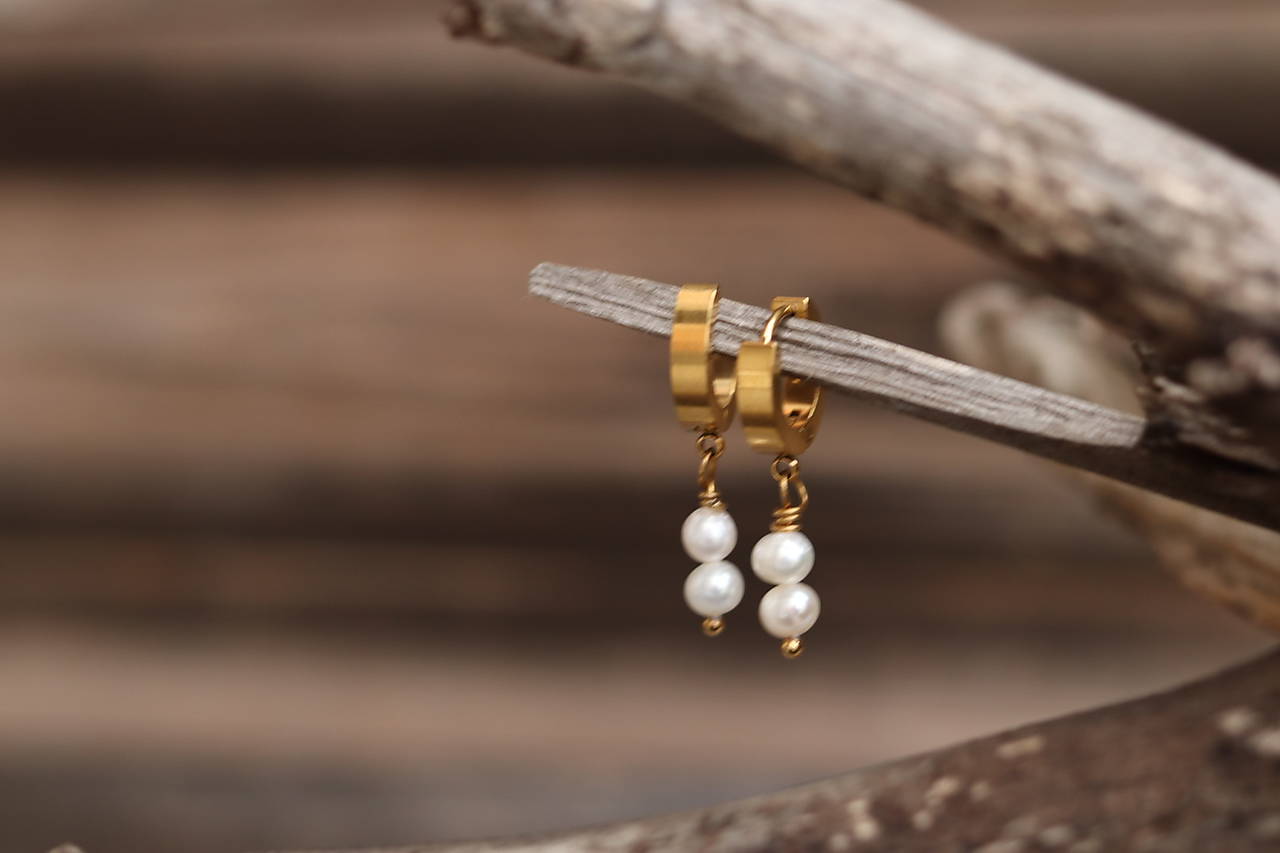 Perlové náušnice
