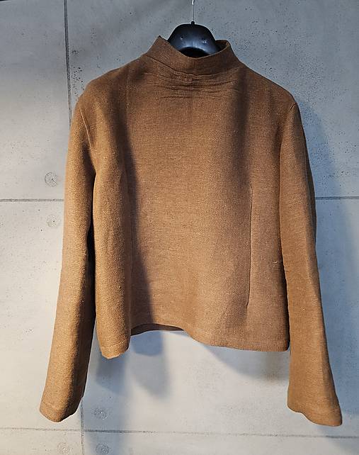 Svetre a kardigány - Ľanový rolák  DOLCEVITA - 17992634_