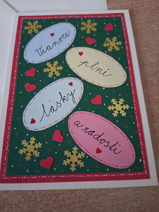 Papiernictvo - Pohľadnica vianoce - 17996593_