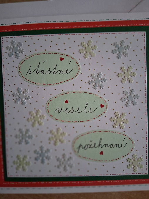 Papiernictvo - Pohľadnica vianočný pozdrav - 17996615_