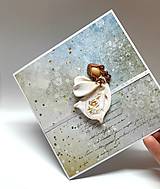 Papiernictvo - Pohľadnica / blahoželanie ... anjelka Anabella - 17997377_