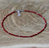 Náhrdelníky - Náhrdelník choker - spinel - 17998790_