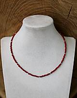 Náhrdelníky - Náhrdelník choker - spinel - 17998795_