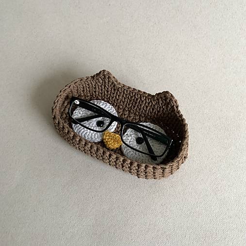 Taštičky - Púzdro na okuliare Sovička / farba na želanie - 17997974_