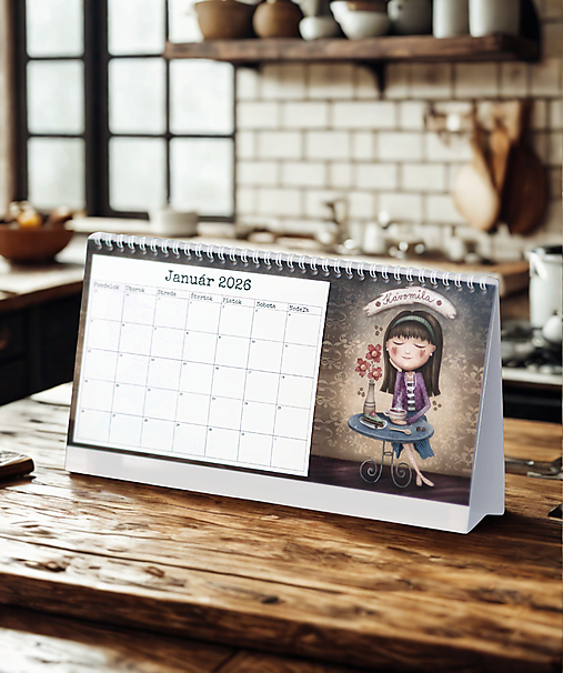 Papiernictvo - SADA 2 KALENDÁROV LucLac 2026 - 17996263_