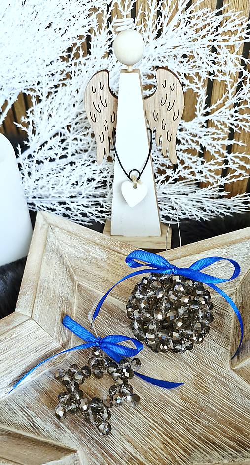 Vianočné gule silver