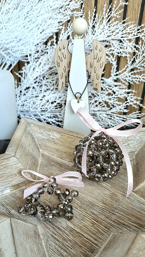 Vianočné gule silver