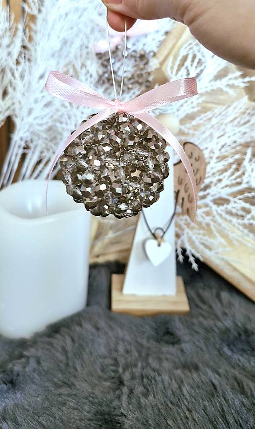 Vianočné gule silver