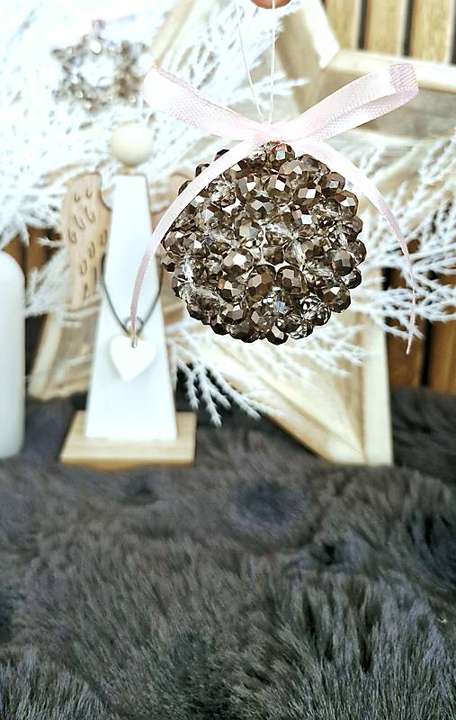 Vianočné gule silver