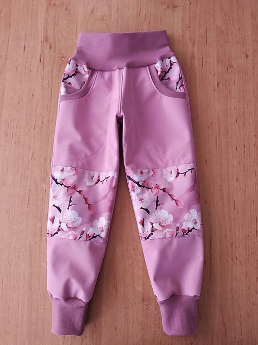 Detské oblečenie - Softshellky zimné staroružové - 17998671_