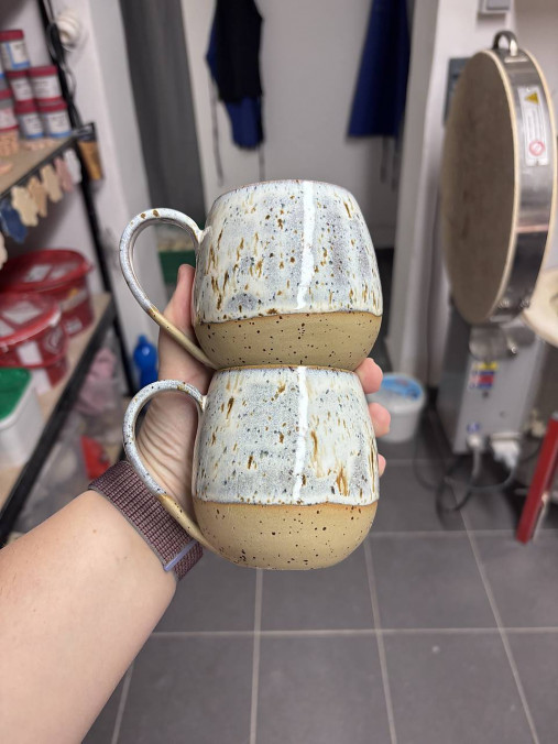 Hrnček na čaj - strakatá