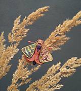 Brošne - Morka, textilná brošňa - 17996350_