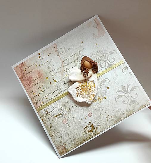 Papiernictvo - Pohľadnica / blahoželanie ... anjelka Izabella - 18001049_