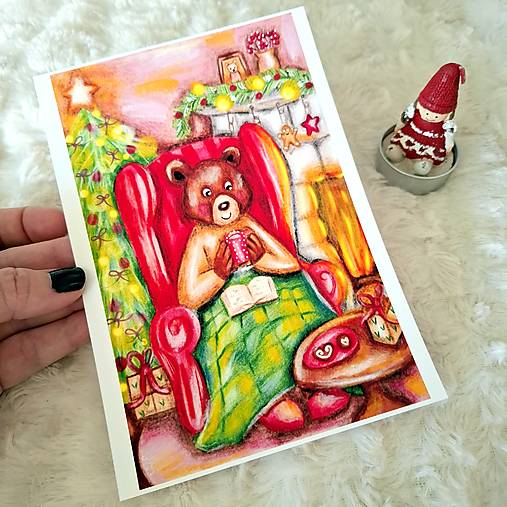 Medvedíkove Vianoce :) / artprint