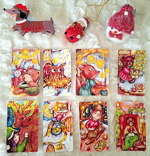 Kúzlo Vianoc / sada nálepiek