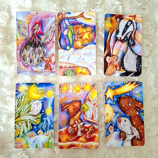 Kúzelná zima / sada nálepiek