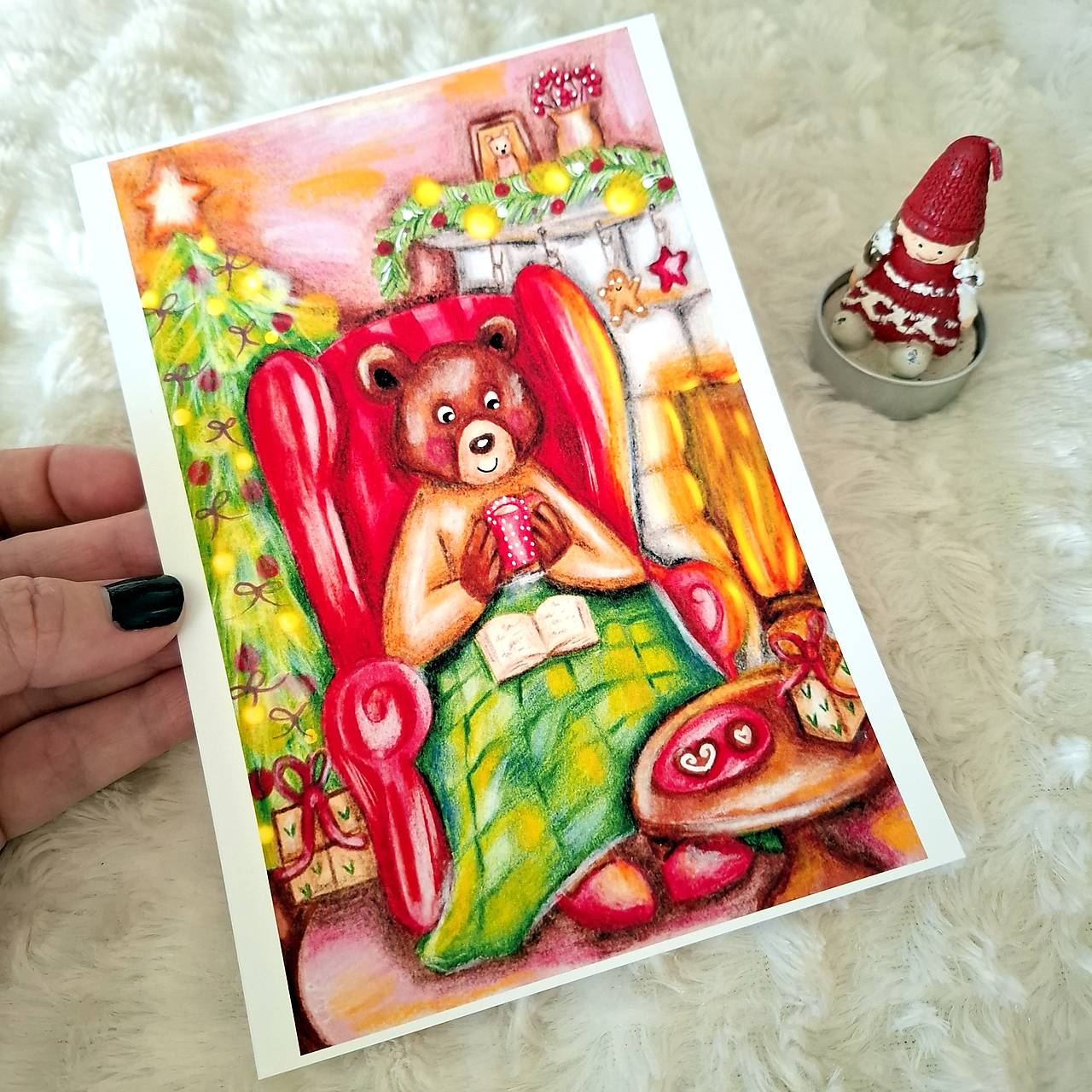 Medvedíkove Vianoce :) / artprint