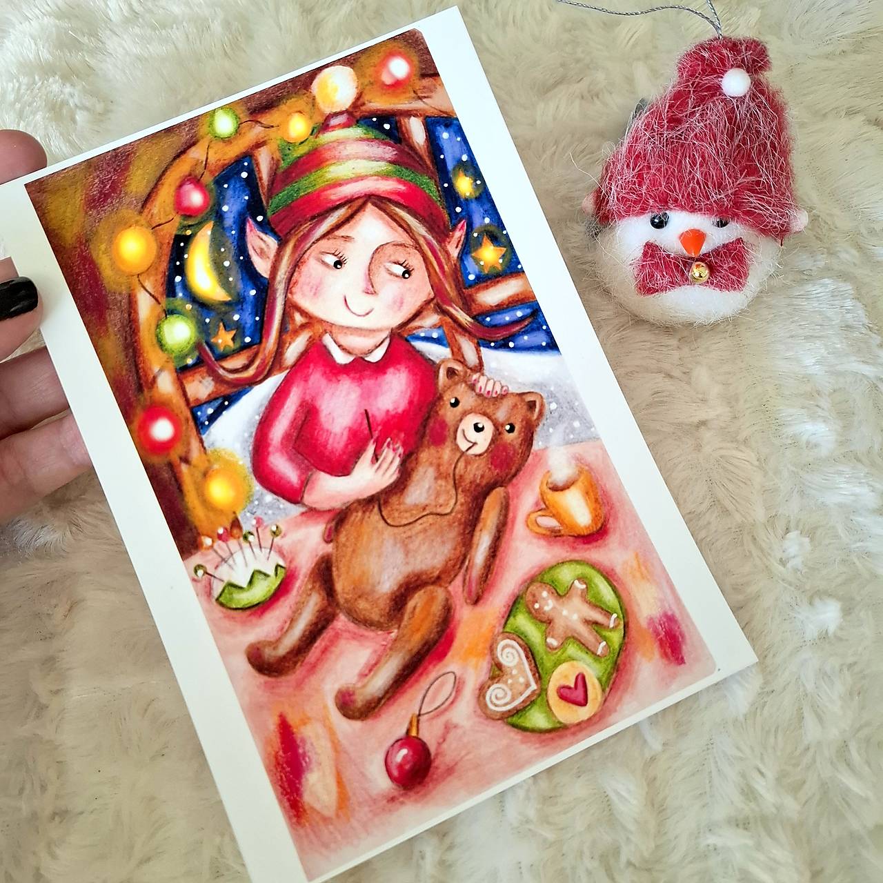 Bude macko pod stromček :) / artprint