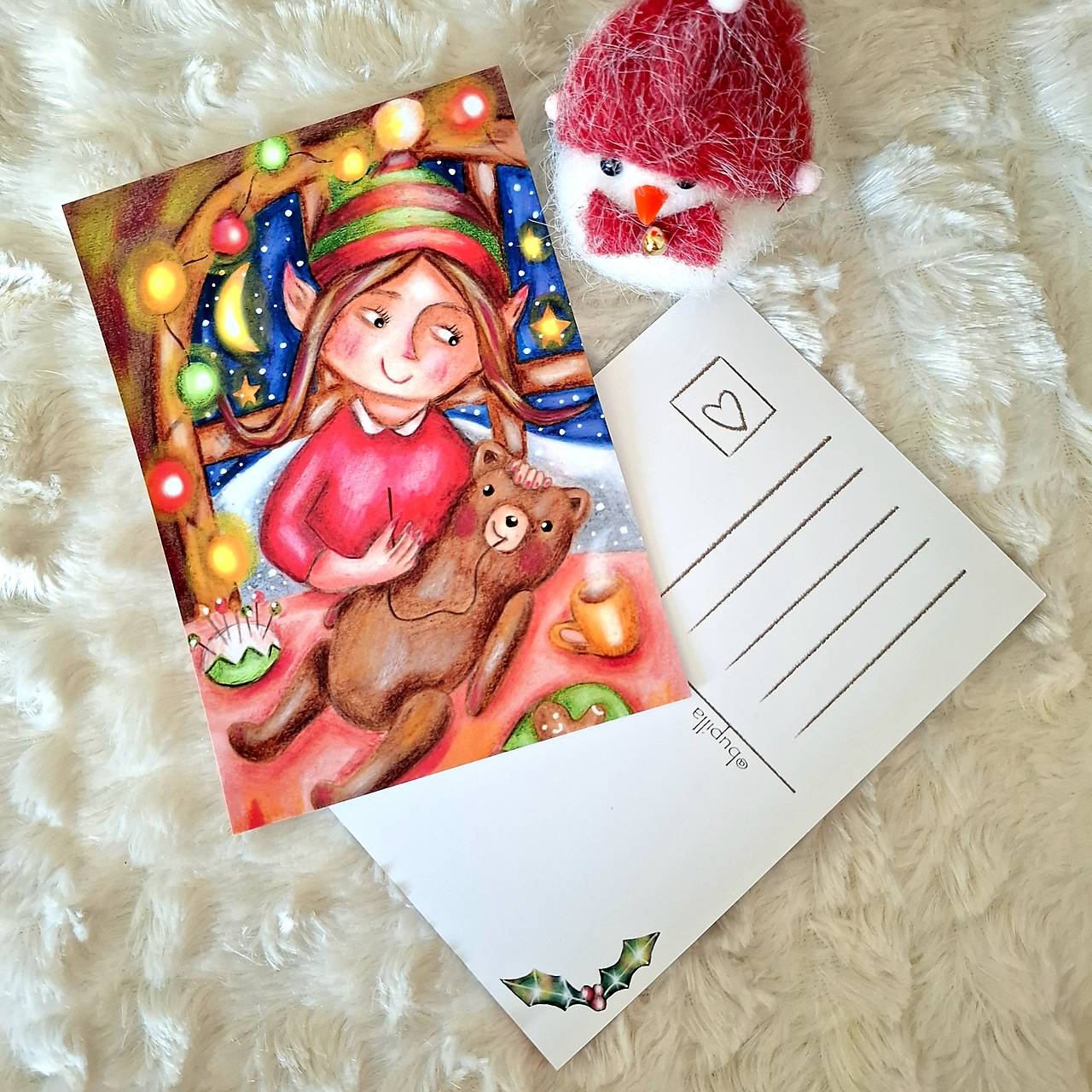 Bude macko pod stromček :) / pohľadnica