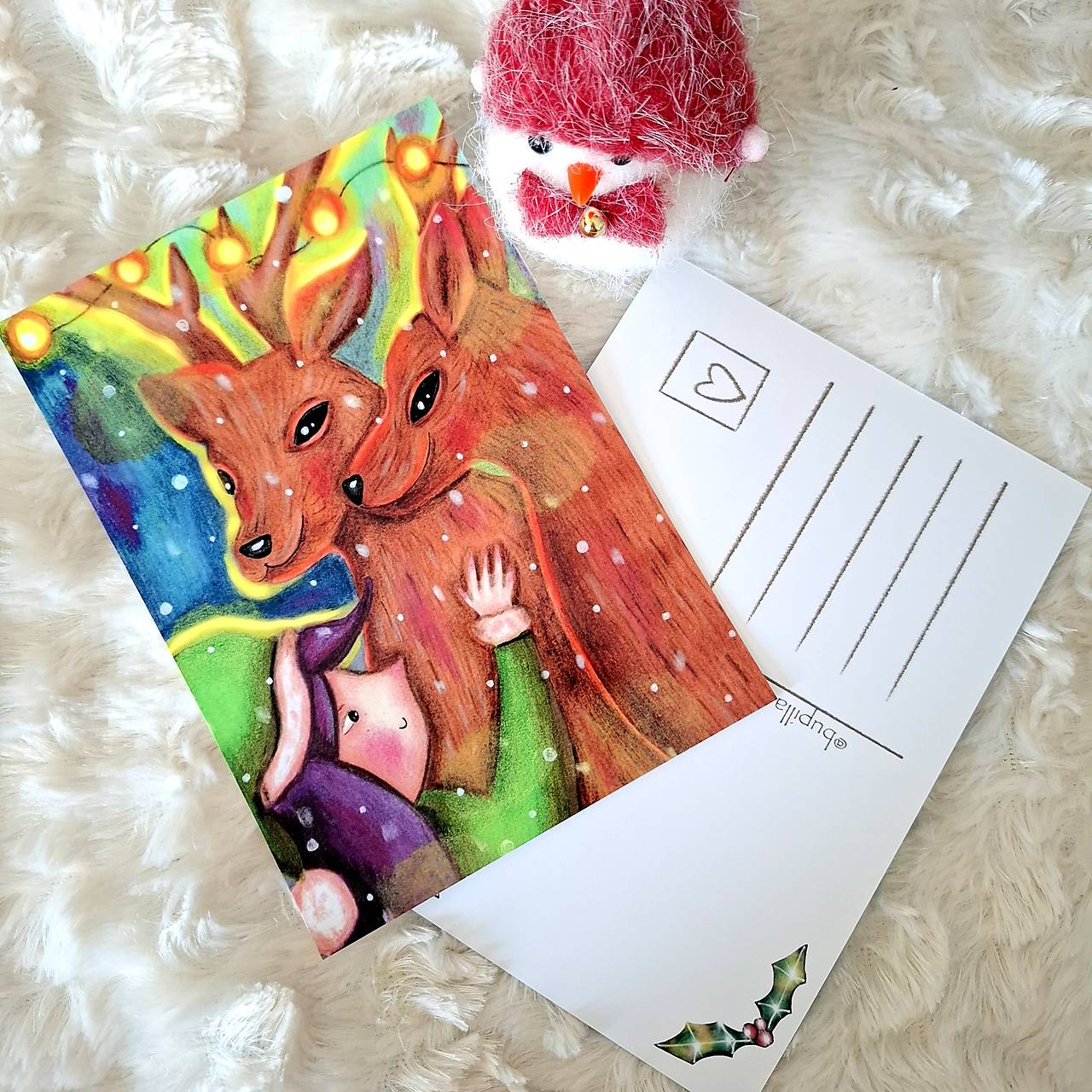 So sobíkmi :) / pohľadnica