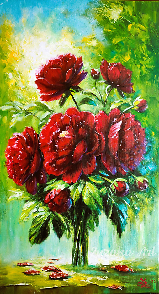 Obrazy - Pivónie III - 18000956_