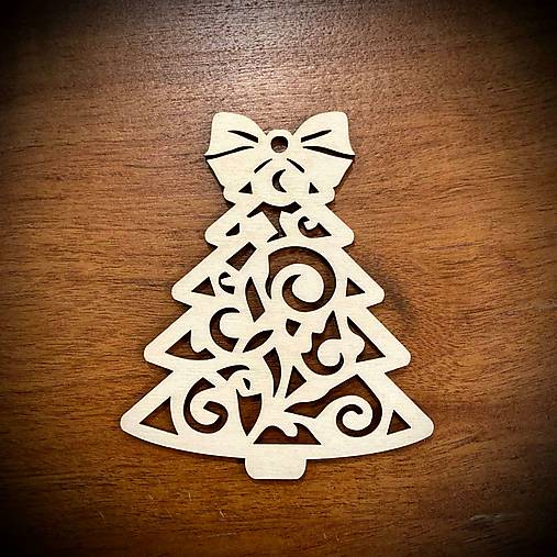 Drevené vianočné ozdoby