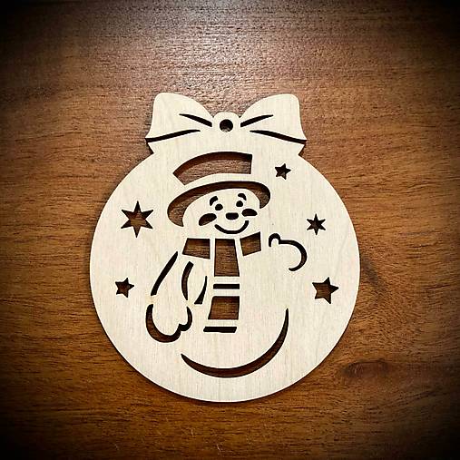 Drevené vianočné ozdoby