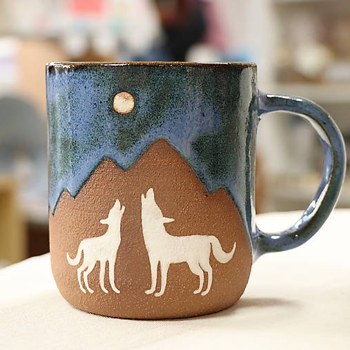 Hrnček Vlci/Líšky (530-650 ml)