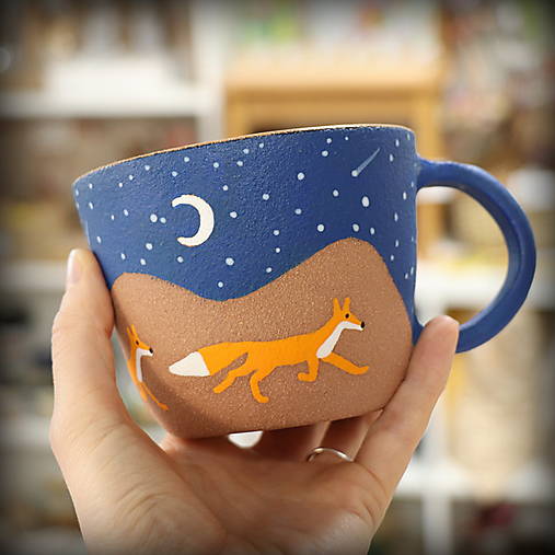 Hrnček Poloniny - líška (260/430 ml)