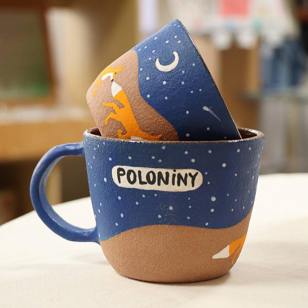 Hrnček Poloniny - líška (260/430 ml)