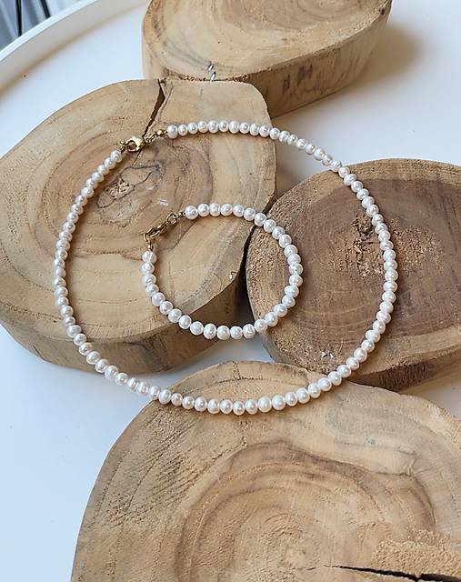 Perlový náhrdelník, náramok