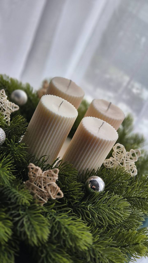 Set sójových sviečok M (4ks)