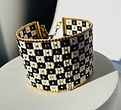 Náramky - Ručne Tkaný Miyuki Náramok "Maya" - 18000529_